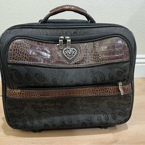 Brighton Black and Brown Travel Bag